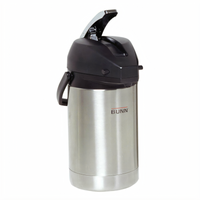 BUNN 2.5 Liter / 84 oz. Lever-Action Stainless Steel Airpot with Stainless Steel Liner