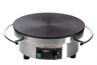 Krampouz 15-3/4-Inch Single Electric Countertop Crepe Maker with Cast Iron Griddle