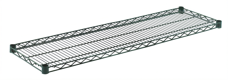 Product image #1 for Olympic 14 x 48 Inch Open Wire Shelf with Green-Guard Epoxy Finish