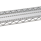 Thumbnail image #1 for Olympic J1436WSG-SR Wall-Mounted Wire Shelf Kit, 14 x 36 in, Gray Epoxy Finish
