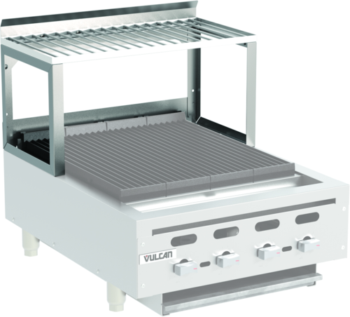 Product image #1 for Vulcan 25-Inch Wide Charbroiler Overshelf with Removable Wire Rack