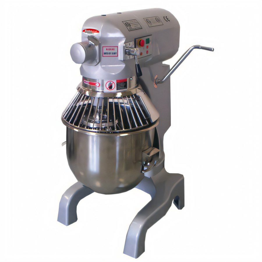 Product image #1 for BakeMax BMPM020 20 Qt Heavy-Duty Gear-Driven Countertop Planetary Mixer