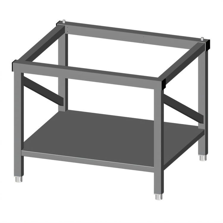 Product image #1 for Lainox Naboo Stainless Steel Floor Stand with Shelf