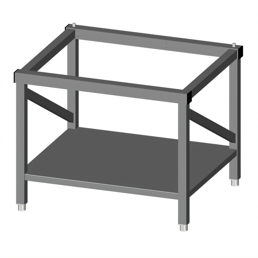 Product image #1 for Lainox Naboo Stainless Steel Floor Stand with Shelf