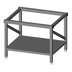 Thumbnail image #1 for Lainox Naboo Stainless Steel Floor Stand with Shelf