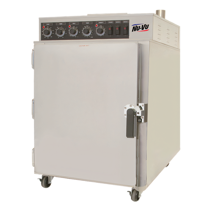Product image #1 for NU-VU SMOKE6 Half-Size Electric Cabinet Style Oven/Smoker, 6 Full-Size Sheet Pan Capacity