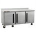 Thumbnail image #1 for Centerline 72-Inch 3-Section Compact Undercounter Worktop Freezer with Solid Doors