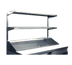Thumbnail image #1 for Continental Refrigerator Double Pass-Thru Stainless Steel Overshelf for 27-1/2-Inch Worktop and Sandwich Units