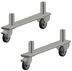 Thumbnail image #1 for Vulcan 4-Caster Swivel Stem Caster Kit with Support Channel and 2 Locking Wheels for TCM-STAND2