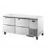 Thumbnail image #1 for True SPEC Series 67-1/4-Inch 2-Section Deep Undercounter Refrigerator with 4 Drawers