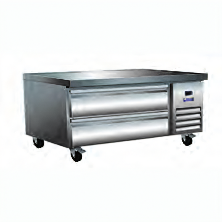 Product image #1 for IKON Refrigeration 38-Inch 2-Drawer Chef Base Refrigerator, 5.1 Cu. Ft., Self-Contained