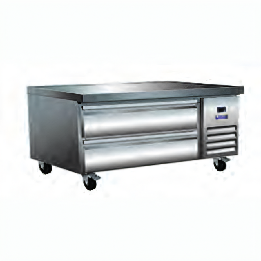 Product image #1 for IKON Refrigeration 38-Inch 2-Drawer Chef Base Refrigerator, 5.1 Cu. Ft., Self-Contained