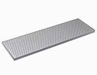 Krowne 25-Inch x 8-Inch Brushed Stainless Steel Drip Tray