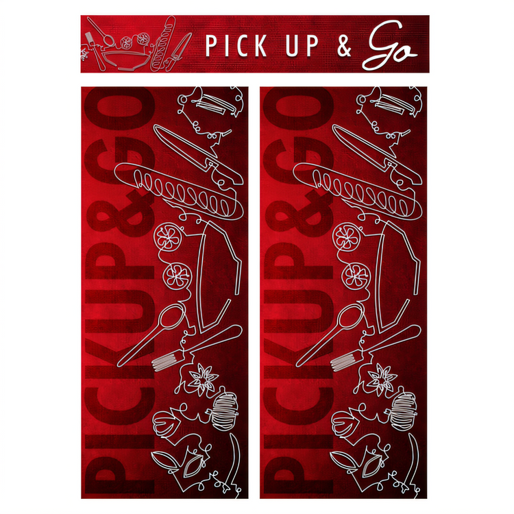 Product image #1 for Camshelving Flex Station Pickup & Go Merchandiser Sign Kit for 24-Inch Deep Units