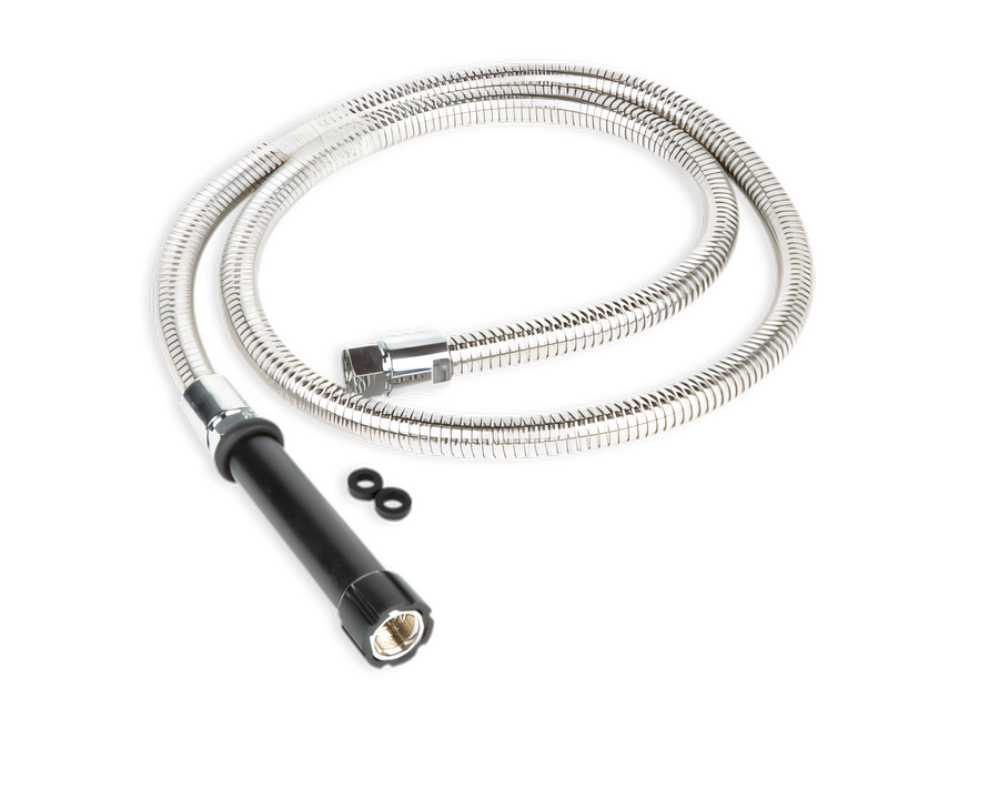 Product image #1 for 18-Inch Stainless Steel Mini Pre-Rinse Hose with Universal Adapter