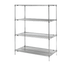 Thumbnail image #1 for Metro Super Erecta 4-Shelf Chrome Plated Wire Shelving Starter Unit, 30