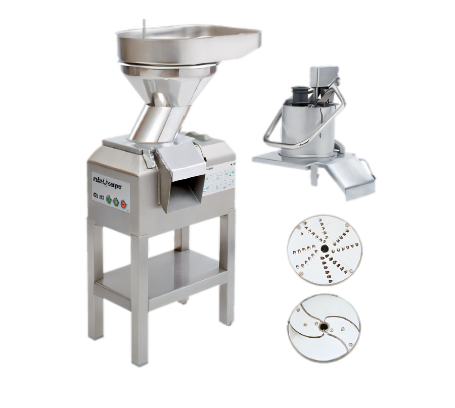 Product image #1 for Robot Coupe Commercial Vegetable Prep Machine with Automatic Feedhead, Pusher Feedhead, and Stainless Steel Stand