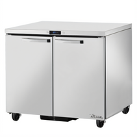 SPEC SERIES 36-Inch Two-Section Undercounter Solid Door Refrigerator