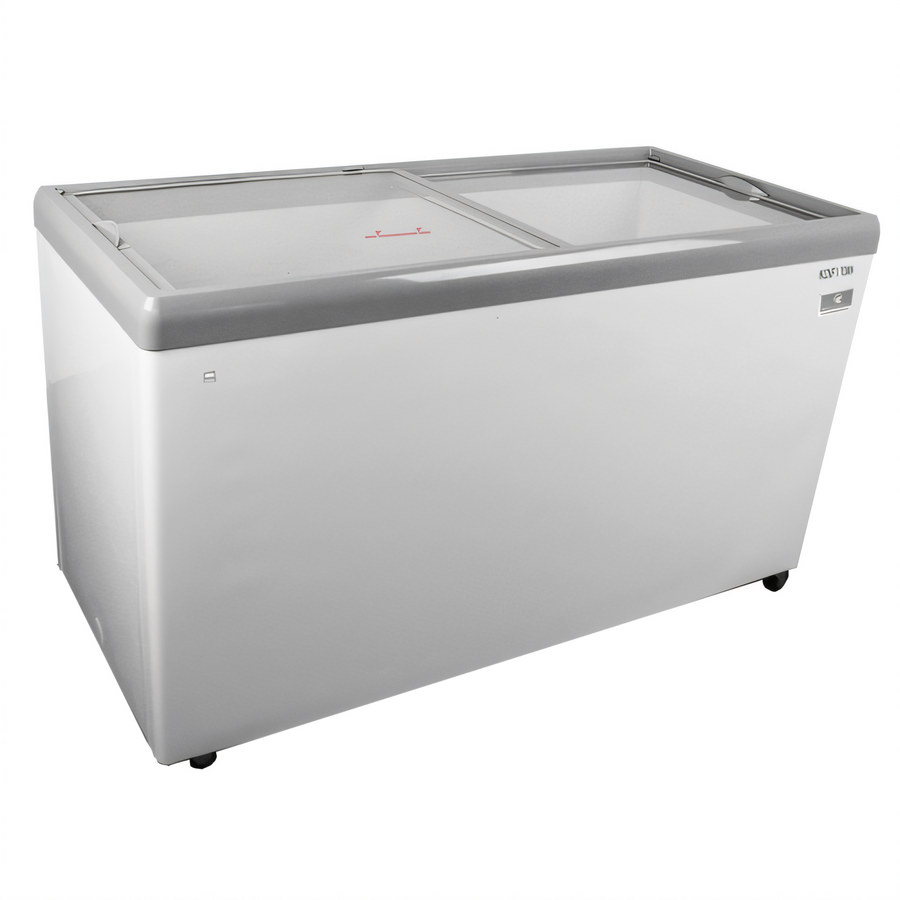 Product image #1 for Kelvinator Commercial 71-Inch Ice Cream Novelty Display Freezer, 17 Cu. Ft., Sliding Glass Lids