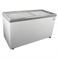 Kelvinator Commercial 71-Inch Ice Cream Novelty Display Freezer, 17 Cu. Ft., Sliding Glass Lids