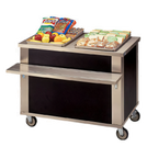 Thumbnail image #1 for Dinex DineXpress DXP4CU 60-Inch Mobile Modular Stainless Steel Beverage Counter with Open Base and Drain Trough
