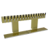 Thumbnail image #1 for Glastender 16-Faucet Air-Cooled Double-Column Bridge Draft Dispensing Tower, Countertop, Polished Brass