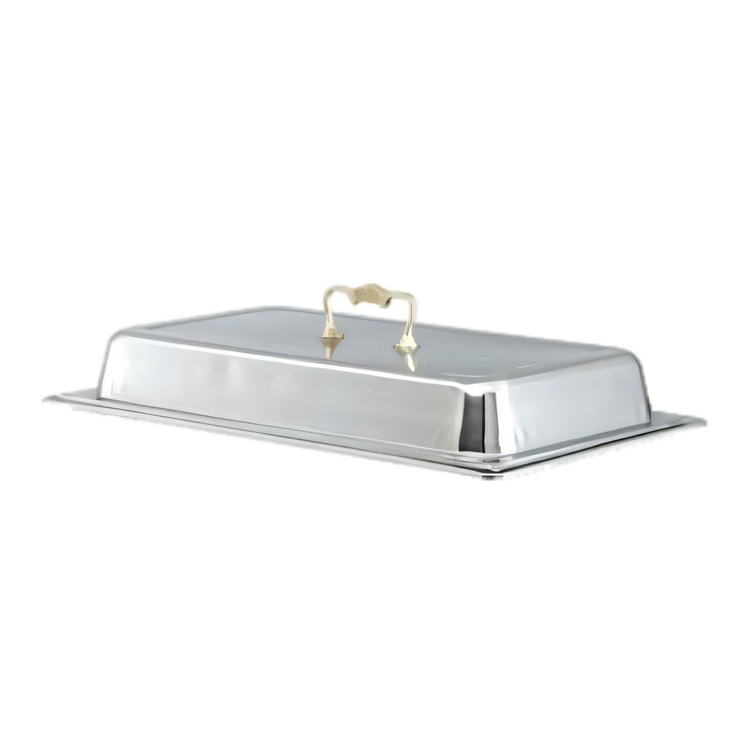 Product image #1 for Vollrath 46043 Classic Brass Chafing Dish Lids & Covers