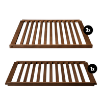 DRY AGER Stained Beech Wooden Shelf Package for UX 1500 / UX 1550 PRO (S)