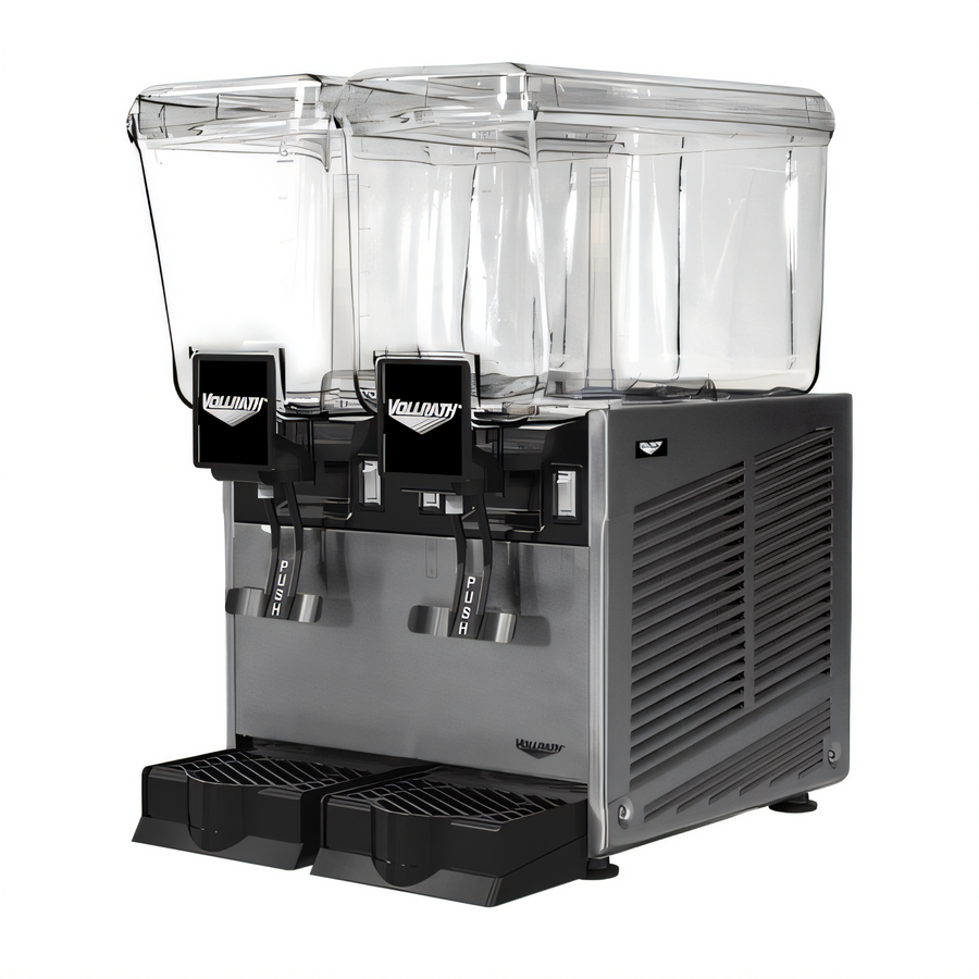 Product image #1 for Vollrath 2-Bowl Pre-Mix Refrigerated Beverage Dispenser with Fountain Spray Circulation