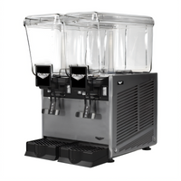 Vollrath 2-Bowl Pre-Mix Refrigerated Beverage Dispenser with Fountain Spray Circulation