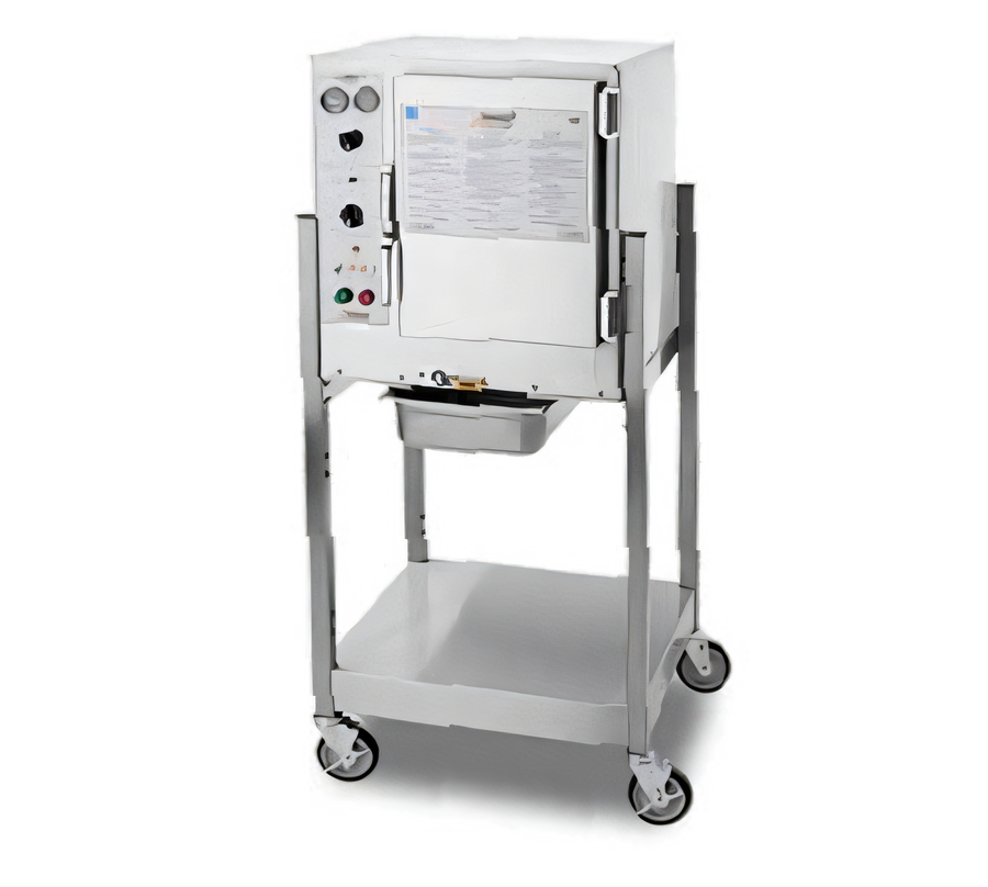 Product image #1 for AccuTemp Steam'N'Hold Floor Model Boilerless Convection Steamer with Stand and Casters, 6-Pan, 240V, 3-Phase Electric