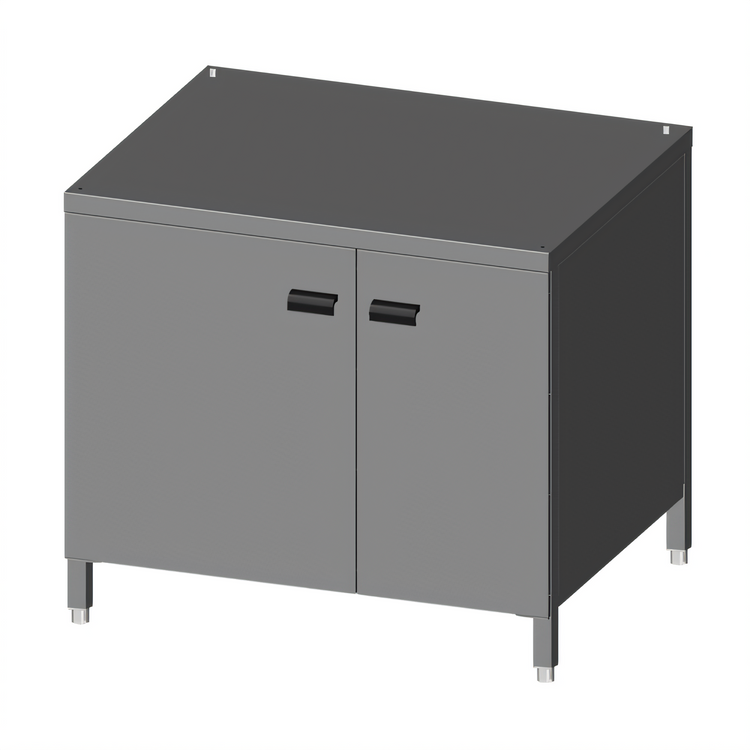 Product image #1 for Lainox Stainless Steel Oven Cabinet Stand with Doors and Side Runners