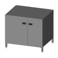 Lainox Stainless Steel Oven Cabinet Stand with Doors and Side Runners