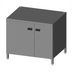 Thumbnail image #1 for Lainox Stainless Steel Oven Cabinet Stand with Doors and Side Runners