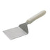 Thumbnail image #1 for Winco White Ergonomic Handle Steak/Burger Turner, 4-1/8 x 3-3/4 Inch Stainless Steel Blade
