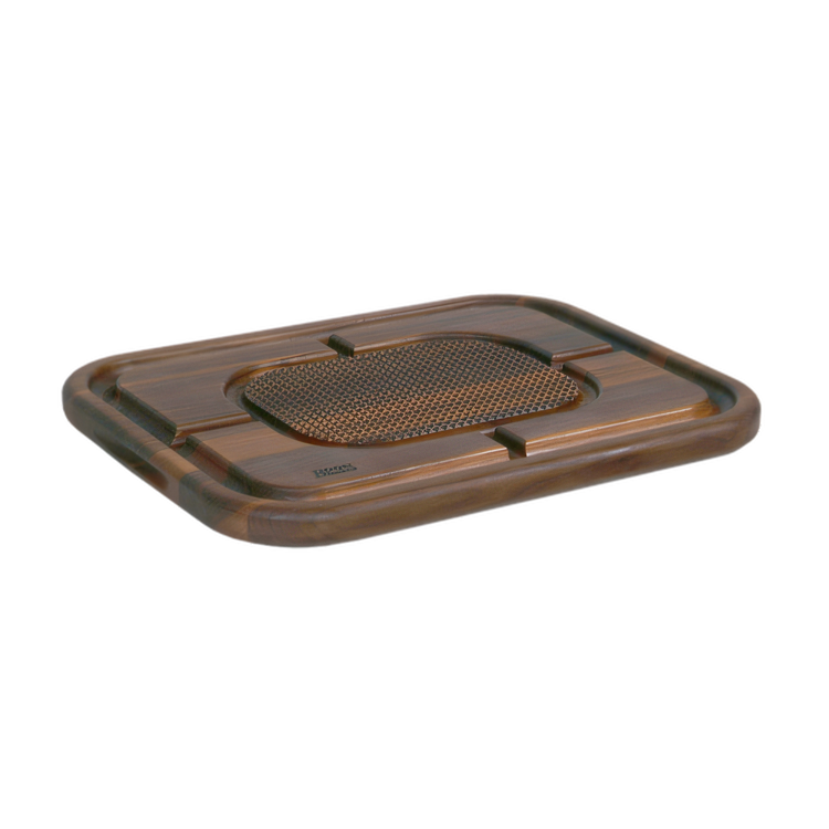 Product image #1 for Boos Block Carving Collection Reversible Edge Grain American Black Walnut Wood Cutting Board, 24 x 18 x 1-1/2 Inch