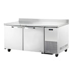 Thumbnail image #1 for True Mfg. - General Foodservice SPEC SERIES TWT-67-HC~SPEC3 67-1/4-Inch Stainless Steel Two-Section Worktop Refrigerator