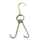Thumbnail image #1 for Town Equipment MasterRange 248014 Heavy-Duty Stainless Steel Roasting Hook for Smokehouse