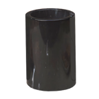 Thumbnail image #1 for American Metalcraft MWC59BLACK Insulated Black Marble Wine Cooler, 1-Bottle, 5" Dia. x 7"H Case of 6