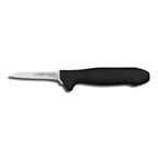 Thumbnail image #1 for Dexter Russell Sani-Safe 26303 3-1/4-Inch Clip Point Hollow Ground Boning Knife, High-Carbon Steel, Black Polypropylene Handle Case of 12