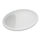Thumbnail image #1 for CFS Brands Epicure® 4380002 12-Inch White Round Coupe Melamine Buffet/Pizza Plate Case of 12