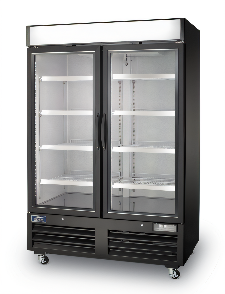 Product image #1 for Arctic Air 54-Inch Two-Section Glass Door Merchandiser Freezer, 49 Cu. Ft.