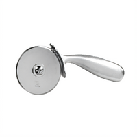 Aluminum-Handled Pizza Cutter with 2-5/8 Inch Stainless Steel Wheel