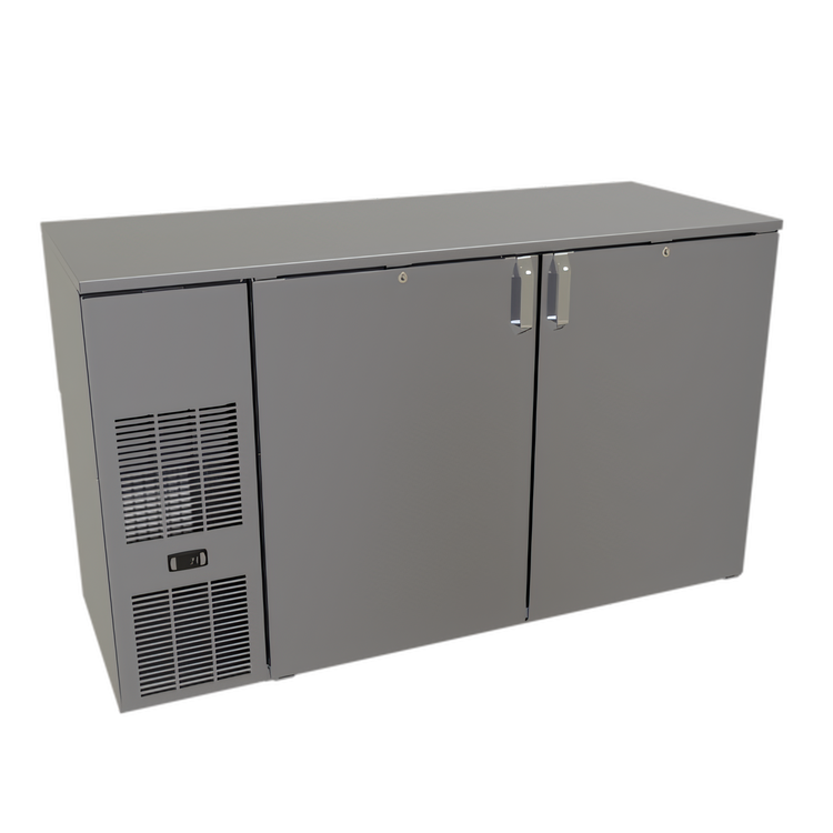 Product image #1 for Glastender C1FB60 60-Inch One-Zone Front-Serviced Bar Profile Back Bar Cooler