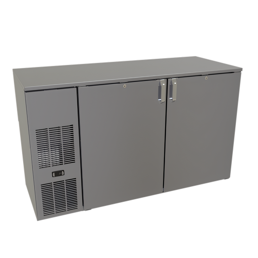 Product image #1 for Glastender C1FB60 60-Inch One-Zone Front-Serviced Bar Profile Back Bar Cooler