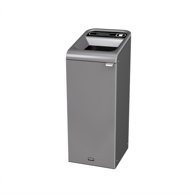 Product image #1 for Rubbermaid Commercial Configure Decorative 15-Gallon Single-Stream Indoor Landfill Recycling Container