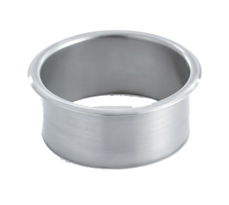 Product image #1 for Vollrath Round Stainless Steel Garbage Waste Chute, 4-9/16 Inch x 2 Inch Deep, 4.16 Inch Cutout