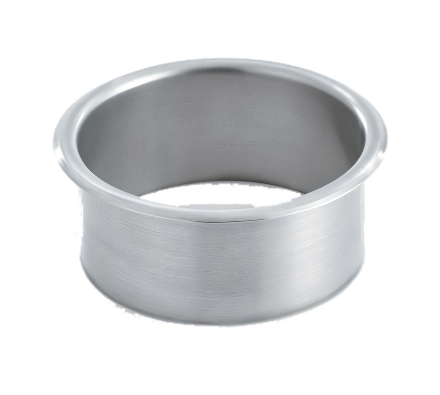 Product image #1 for Vollrath Round Stainless Steel Garbage Waste Chute, 4-9/16 Inch x 2 Inch Deep, 4.16 Inch Cutout