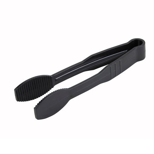 Product image #1 for Winco 6-Inch Black Polycarbonate Flat Grip Tongs