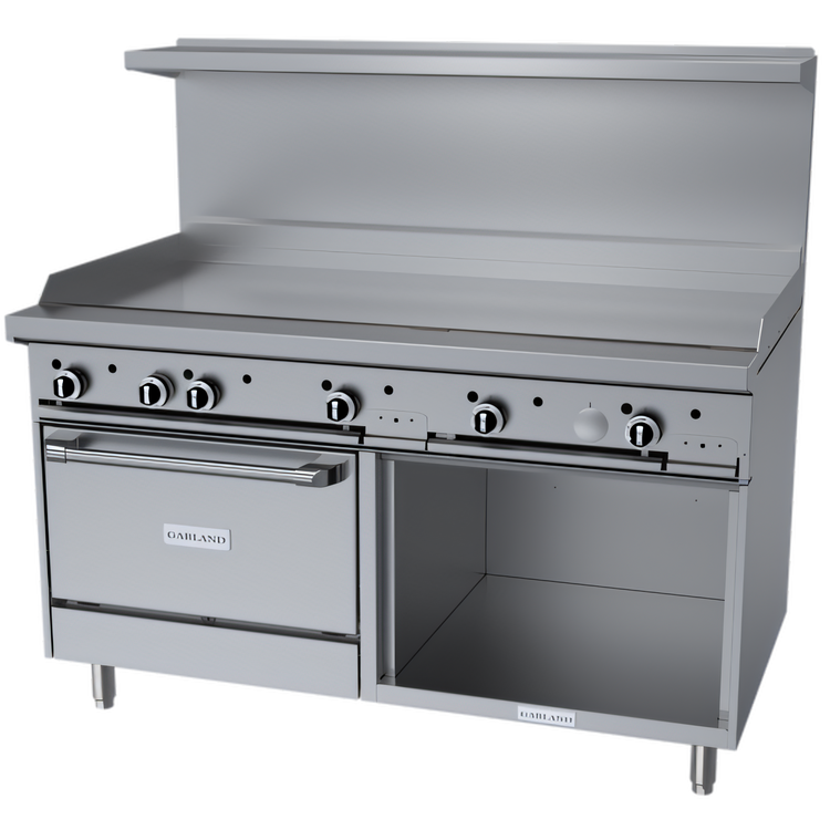 Product image #1 for Garland G Starfire Pro Series 60-Inch Gas Restaurant Range with Griddle, Standard Oven, and Storage Base